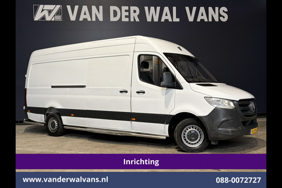 Mercedes-Benz Sprinter 311 CDI Automaat L3H2 *PostNL inrichting* Euro6 Airco | Camera | Schappen Doorloopdeur, 270 Gr. achterdeuren, Sidebars