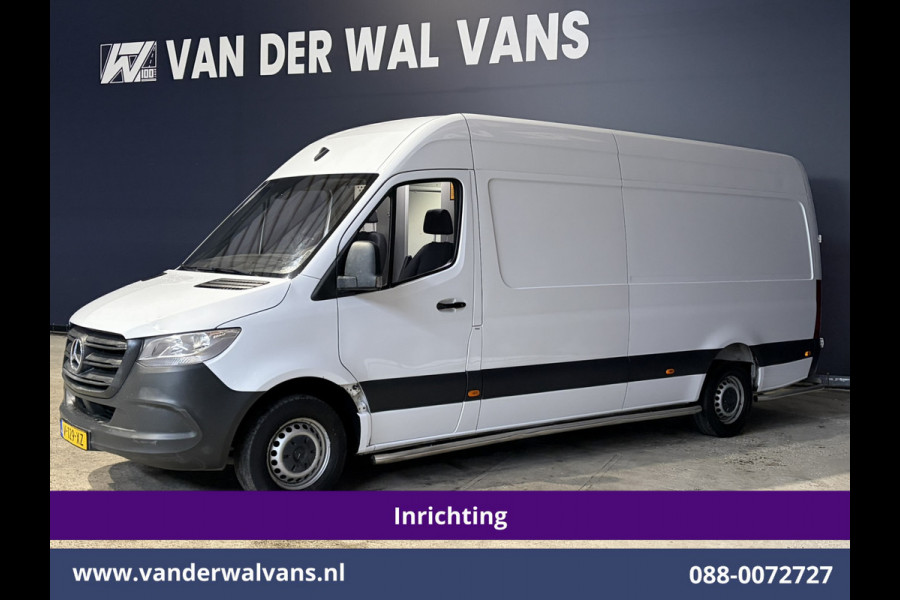 Mercedes-Benz Sprinter 311 CDI Automaat L3H2 *PostNL inrichting* Euro6 Airco | Camera | Schappen Doorloopdeur, 270 Gr. achterdeuren, Sidebars