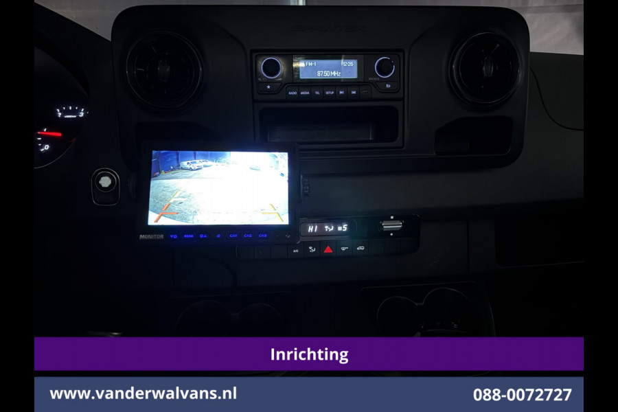 Mercedes-Benz Sprinter 311 CDI Automaat L3H2 *PostNL inrichting* Euro6 Airco | Camera | Schappen Doorloopdeur, 270 Gr. achterdeuren, Sidebars