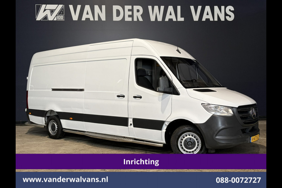 Mercedes-Benz Sprinter 311 CDI Automaat L3H2 *PostNL inrichting* Euro6 Airco | Camera | Schappen Doorloopdeur, 270 Gr. achterdeuren, Sidebars