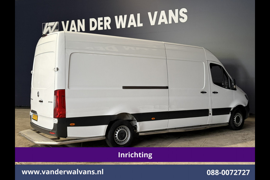 Mercedes-Benz Sprinter 311 CDI Automaat L3H2 *PostNL inrichting* Euro6 Airco | Camera | Schappen Doorloopdeur, 270 Gr. achterdeuren, Sidebars