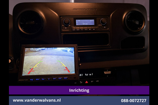 Mercedes-Benz Sprinter 311 CDI Automaat L3H2 *PostNL inrichting* Euro6 Airco | Camera | Schappen Doorloopdeur, 270 Gr. achterdeuren, Sidebars