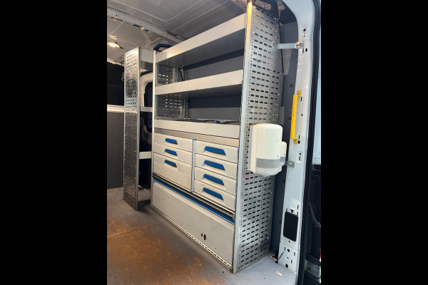 Ford Transit Servicewagen 2.0 TDCI 130pk euro6 L2H2 Trend Sortimo Inrichting Victron v230 Standkachel Trekhaak RIJKLAARPRIJS!