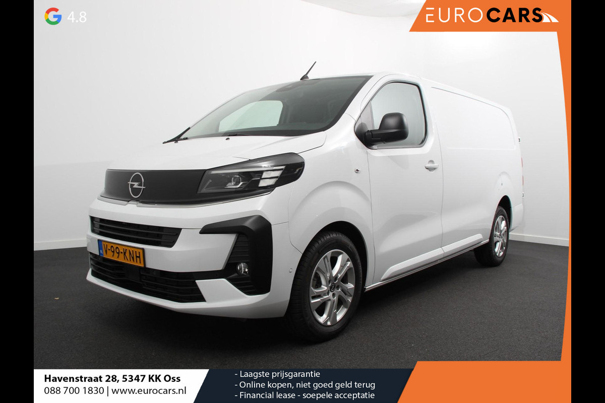 Opel Vivaro 2.0 BlueHDi 180 S&S L3 Automaat Apple Carplay /  Android Auto Parkeersensoren V+A Trekhaak Camera Navigatie Cruise Control LED koplampen houten afwerking laadruimte