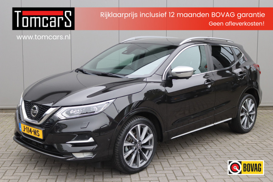 Nissan QASHQAI 1.3DIG-T 160PK Automaat Tekna + Trekhaak/Panoramadak/Leder/Winterpack/Memory-stoel