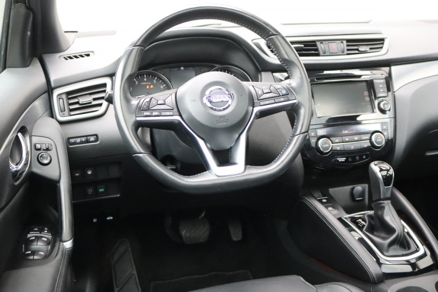 Nissan QASHQAI 1.3DIG-T 160PK Automaat Tekna + Trekhaak/Panoramadak/Leder/Winterpack/Memory-stoel