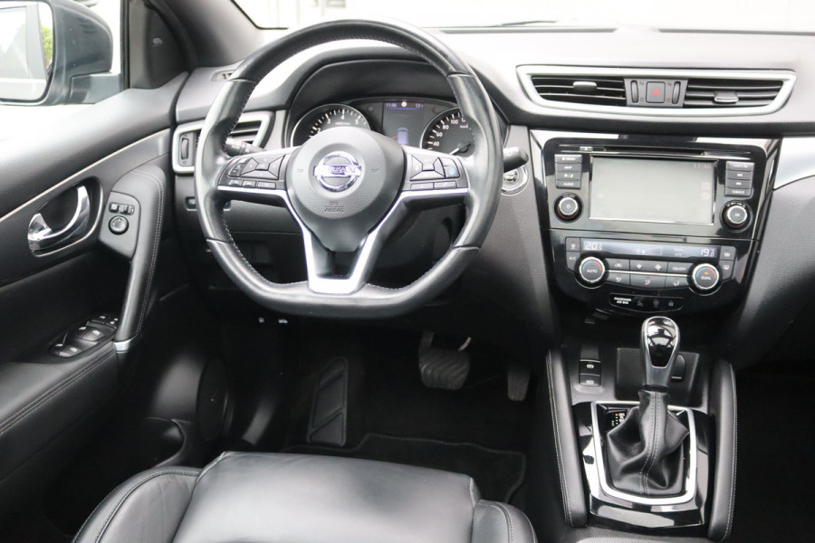 Nissan QASHQAI 1.3DIG-T 160PK Automaat Tekna + Trekhaak/Panoramadak/Leder/Winterpack/Memory-stoel