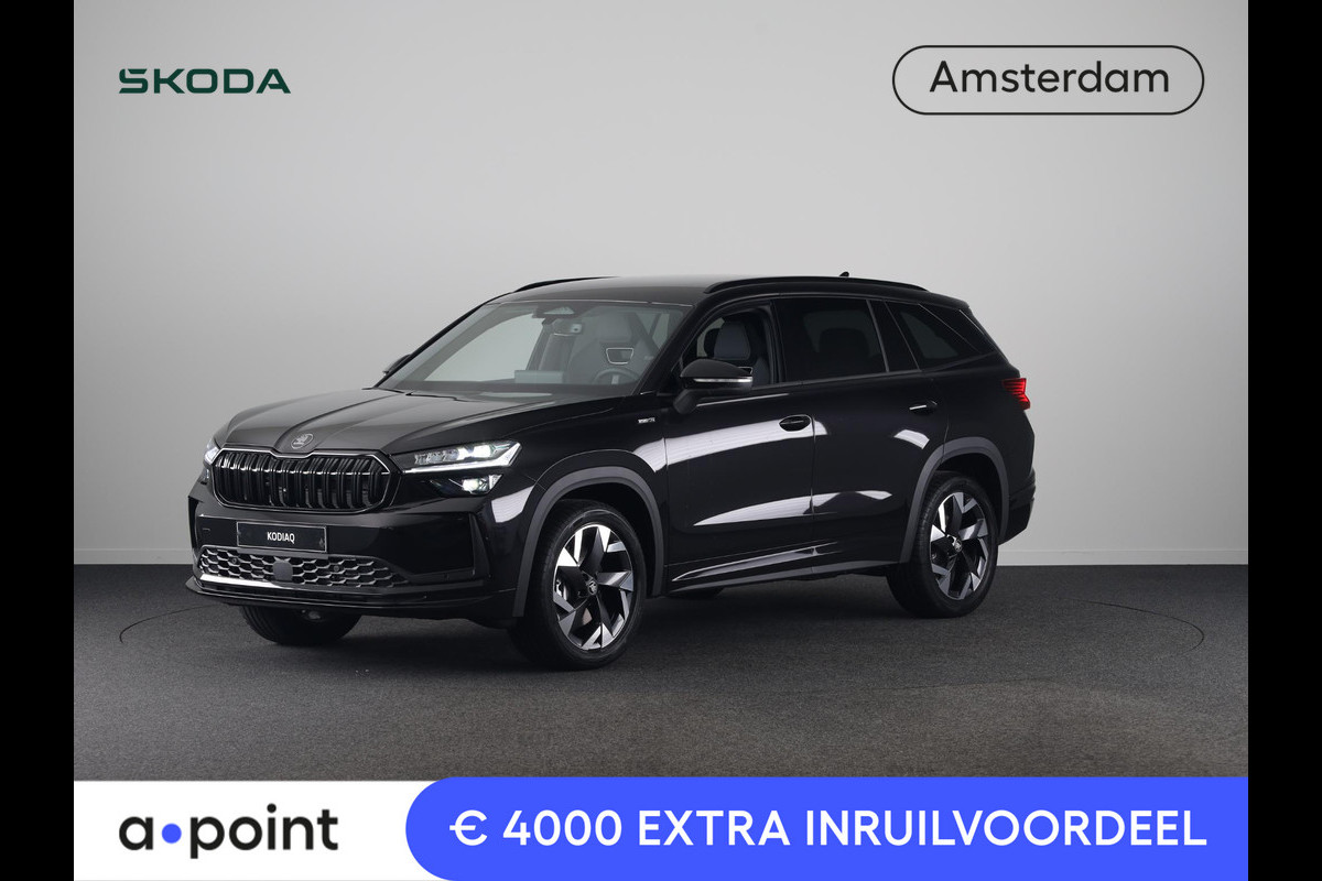 Škoda Kodiaq 1.5 TSI MHEV Sportline Business 7p | Derde zitrij | Light & View | Elek. stoel | Adaptive Cruise | Blind Spot |