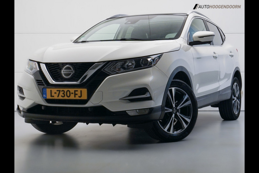 Nissan QASHQAI 1.3 DIG-T Design Edition Luxe (360-CAMERA,PANORAMADAK,KEYLESS,CRUISE CONTROL,NAVIGATIE,PARKEERSENSOREN,TOPCONDITIE)