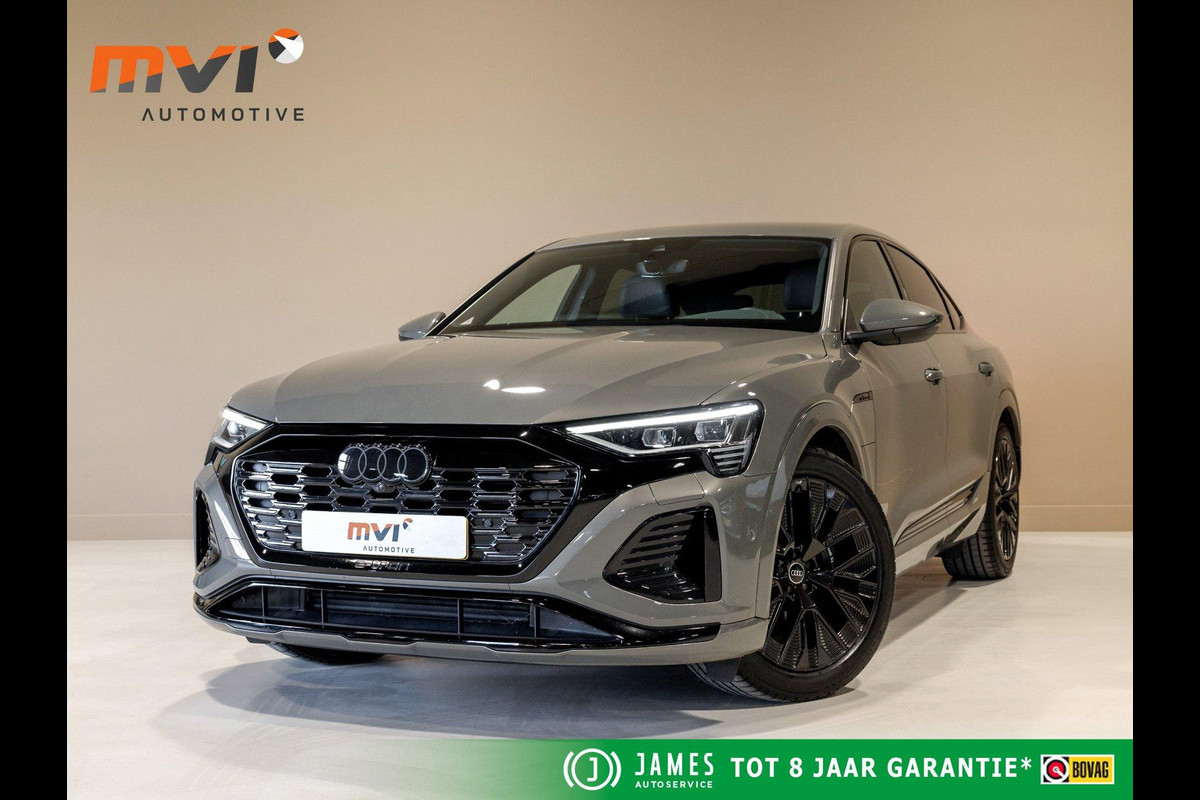 Audi Q8 Sportback e-tron 50 quattro S Edition 95 kWh SOH 94% / 340pk / Elektrische stoelverstelling / Achteruitrij camera /