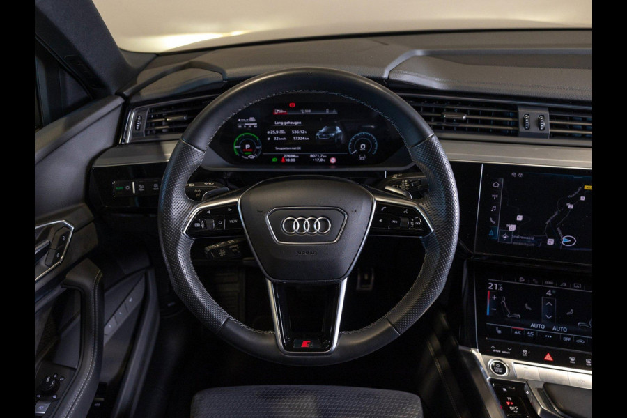 Audi Q8 Sportback e-tron 50 quattro S Edition 95 kWh SOH 94% / 340pk / Elektrische stoelverstelling / Achteruitrij camera /