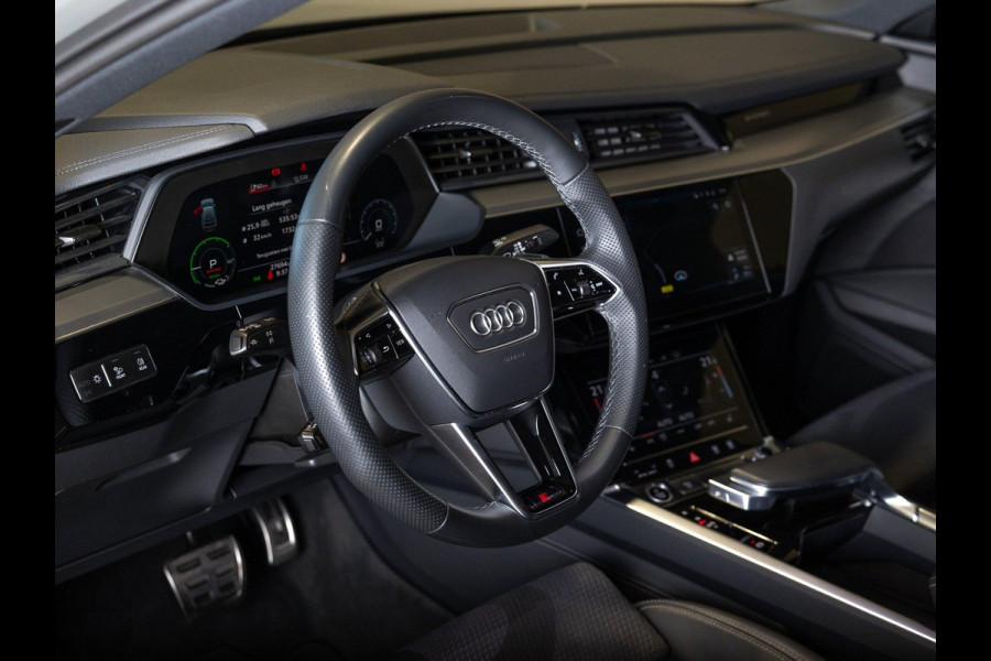 Audi Q8 Sportback e-tron 50 quattro S Edition 95 kWh SOH 94% / 340pk / Elektrische stoelverstelling / Achteruitrij camera /