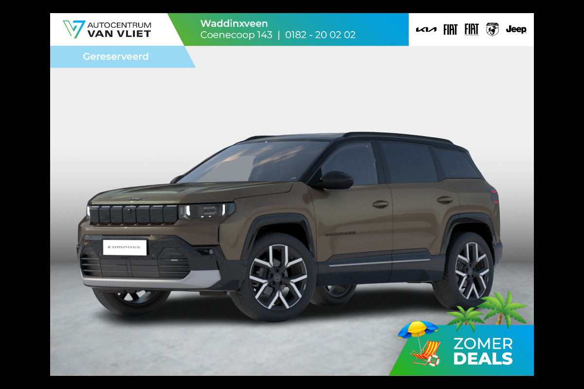 Jeep Compass First Edition 74 kWh | Beschikbaar voor proefritten !