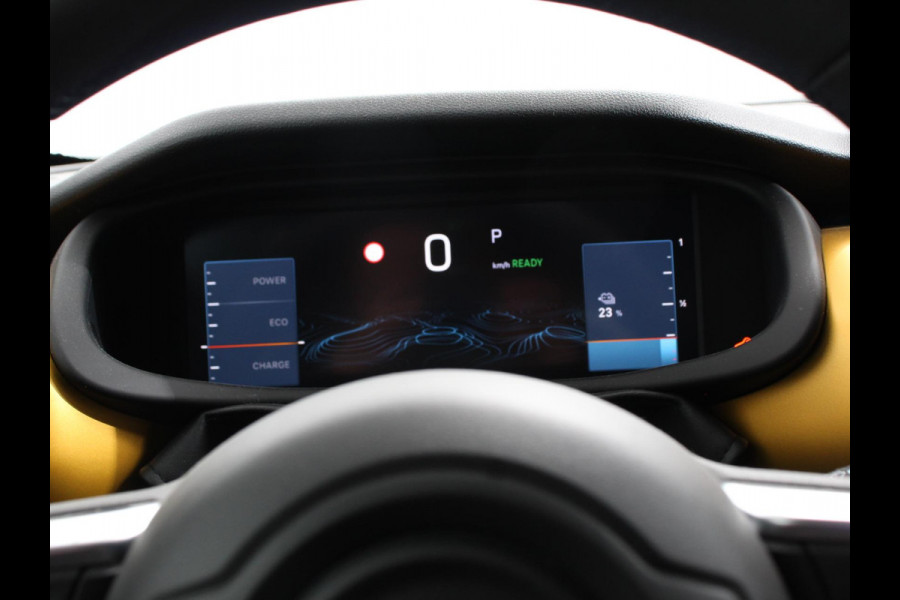 Jeep Avenger Summit 54 kWh SOH 96,5 % Camera Lichtmetalen Velgen 18" Navigatie Apple Carplay/ Android Auto Sfeerverlichting Parkeersensor achter Cruise Control Stoelverwarming Full LED Virtual Cockpit Climate Control Two tone Electrisch bedienbare achterkep