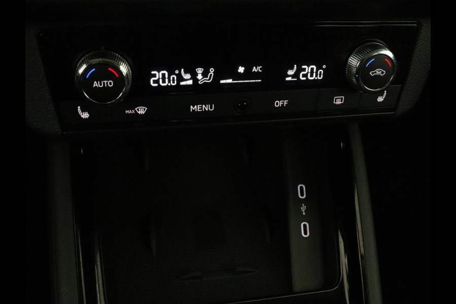 Škoda SCALA 1.0 TSI Business Edition | Stoelverwarming | Virtual Cockpit | Keyless | Carplay | Navigatie | Parkeerhulp | Climate control | Bluetooth | Cruise control
