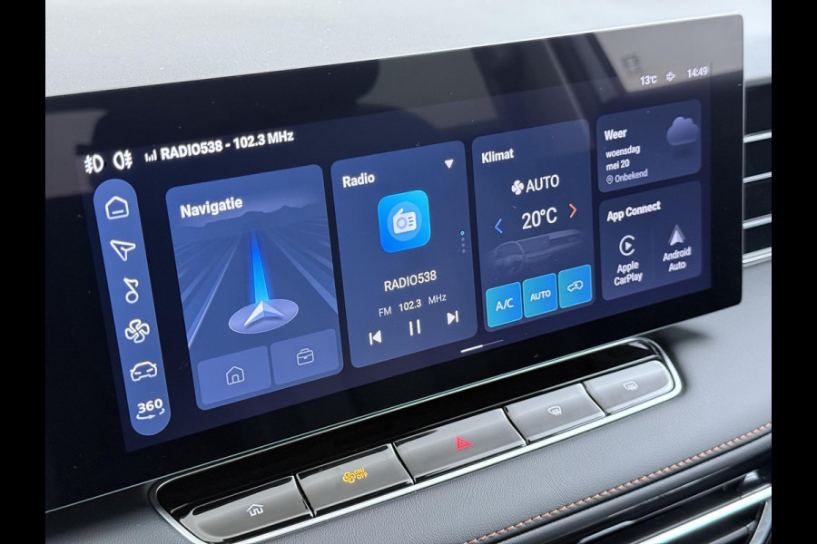 MG HS 1.5 TGDI Luxury PHEV VAN: 39.900,- VOOR: 34.440,- UW WKVOORDEEL: 5.460,- | PLUG-IN HYBRIDE | 272PK NIEUWE AUTO | >1.000 KM TOTAAL BEREIK | 1E REGISTRATIE 03-2026 | 360° CAMERA | ELEKTRISCHE ACHTERKLEP | 7 JAAR MG GARANTIE T/M 2033 | APPLE CARPLAY | ANDROID AUTO | STOELVERWARMING | FULL LED | ELEKTRISCHE STOELEN