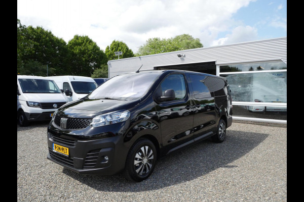 Fiat Scudo 2.0 MultiJet 140PK, L3, Dubbel Cabine, Airco, Marge auto, 2 x Schuifdeur