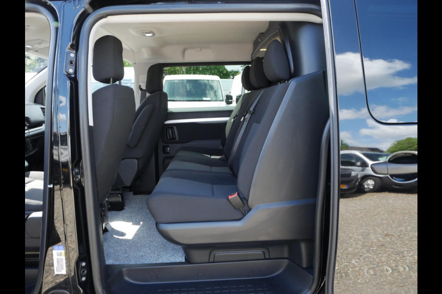 Fiat Scudo 2.0 MultiJet 140PK, L3, Dubbel Cabine, Airco, Marge auto, 2 x Schuifdeur