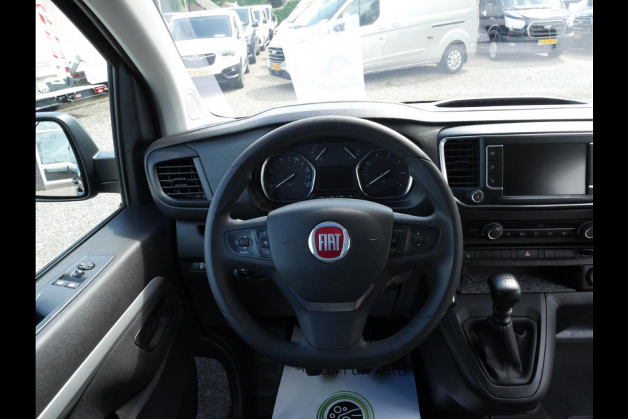 Fiat Scudo 2.0 MultiJet 140PK, L3, Dubbel Cabine, Airco, Marge auto, 2 x Schuifdeur