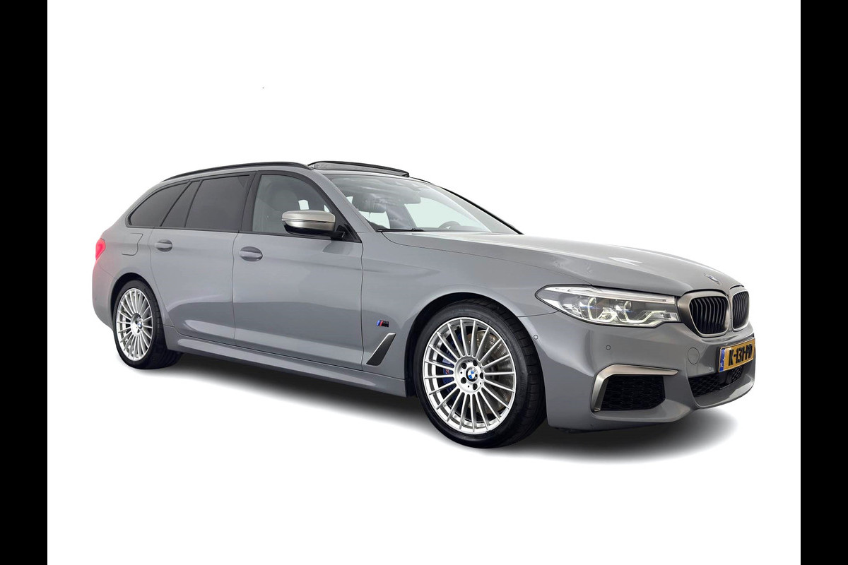 BMW 5 Serie Touring M550d xDrive High Executive M-Sportpack Aut. *PANO | LEATHER | LASER-LED | BLINDSPOT | MEMORY-PACK | HARMAN/KARDON |  DIGI-COCKPIT | AMBIENTLIGHT | SHIFTPADDLES | HEAD-UP | ADAPTIVE-CRUISE | TOWBAR | 19''ALU*