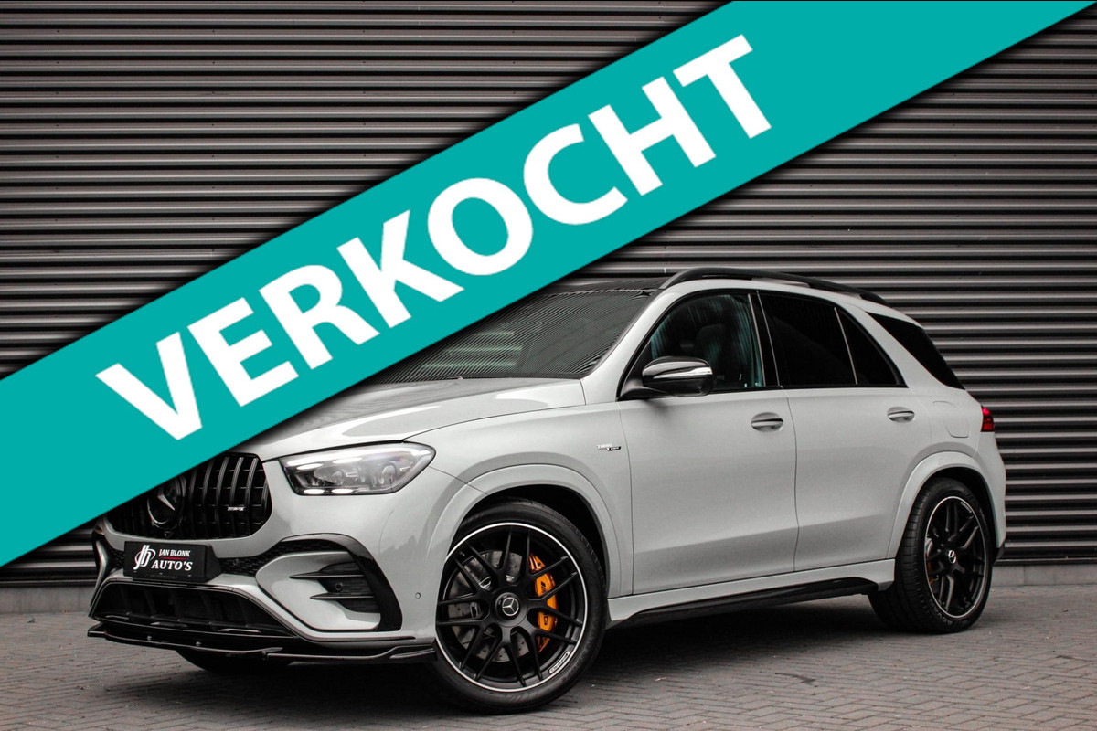 Mercedes-Benz GLE AMG 53 Hybrid 4MATIC+ NIGHT EDITION / LUCHTVERING / TREKHAAK / BURMESTER / FULL / DEALER AUTO/ MANUFAKTUR