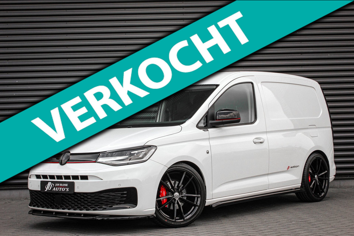 Volkswagen Caddy Cargo 2.0 TDI 199PK JB- EDITION / MAXTRON / SIDE- BARS / VERLAGING / ELEK- PAKKET / PDC / CAMERA / BLACK OPS