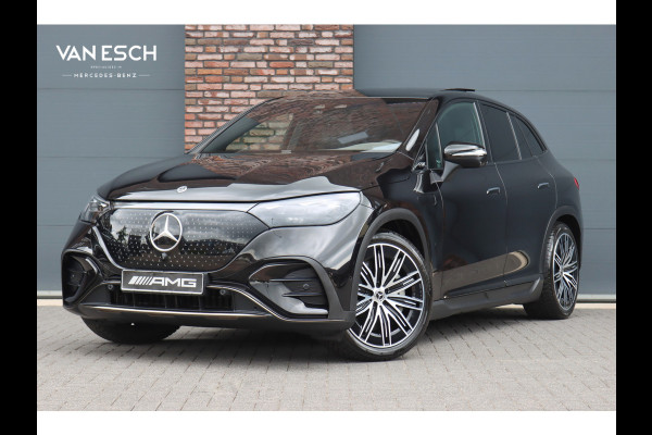 Mercedes-Benz EQE SUV 350+ AMG Line 96 kWh | Airmatic | Hyperscreen | Achterasbesturing | Distronic+ | Massage | Trekhaak | Burmester | HUD | Stoelventilatie | Verwarmd Stuurwiel | Digital Light | Leder | 22kW |