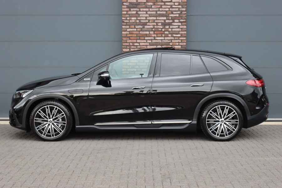 Mercedes-Benz EQE SUV 350+ AMG Line 96 kWh | Airmatic | Hyperscreen | Achterasbesturing | Distronic+ | Massage | Trekhaak | Burmester | HUD | Stoelventilatie | Verwarmd Stuurwiel | Digital Light | Leder | 22kW |