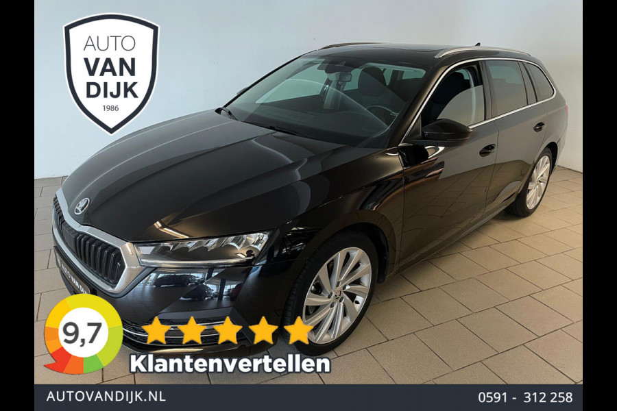 Škoda Octavia Combi 1.0 e-TSI Business Edition AUTOMAAT PANO NAVI CRUISEL BLUETOOTH ELEK RAMEN CENT VERG VELGEN NETTE AUTO