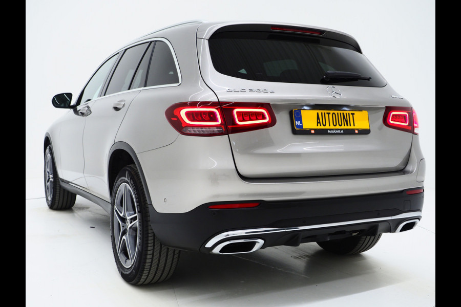 Mercedes-Benz GLC 300e 4MATIC AMG | Leder | Trekhaak | Virtual | Camera | Memory | Sportstuur | Donkere Hemel | Carplay