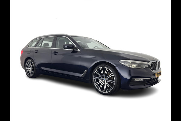 BMW 5 Serie Touring 520d High Executive *LEATHER | FULL-LED | MEMORY-PACK | HEATED-COMFORTSEATS | NAVI-FULLMAP | ECC | PDC | CRUISE | 20''ALU | TOWBAR*