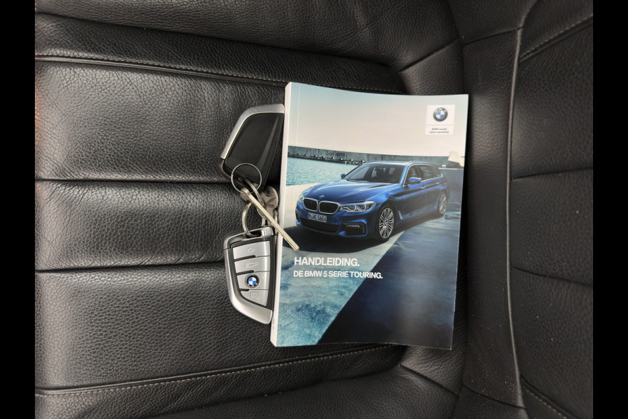 BMW 5 Serie Touring 520d High Executive *LEATHER | FULL-LED | MEMORY-PACK | HEATED-COMFORTSEATS | NAVI-FULLMAP | ECC | PDC | CRUISE | KEYLESS | TOWBAR |  20''ALU*