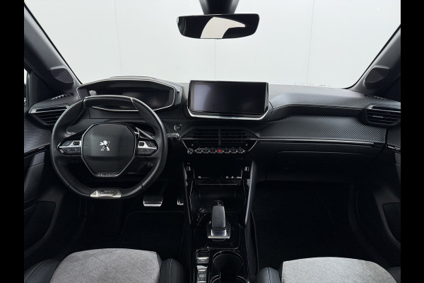 Peugeot e-208 EV GT 350 50 kWh SOH 89% Adap.Cruise 3D-Navi Stoelverwarming 360°Camera Apple Carplay Android Auto Ecc Pdc Privacy Glas Led Isofix DAB Lane Assist Keyless DAB+ 1e Eigenaar Dealeronderhouden Origineel Nederlandse Auto