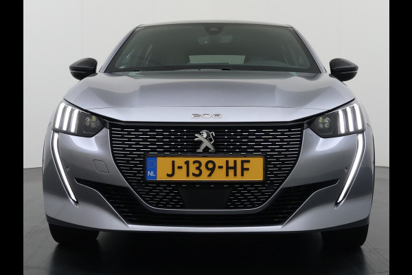 Peugeot e-208 EV GT 350 50 kWh SOH 89% Adap.Cruise 3D-Navi Stoelverwarming 360°Camera Apple Carplay Android Auto Ecc Pdc Privacy Glas Led Isofix DAB Lane Assist Keyless DAB+ 1e Eigenaar Dealeronderhouden Origineel Nederlandse Auto