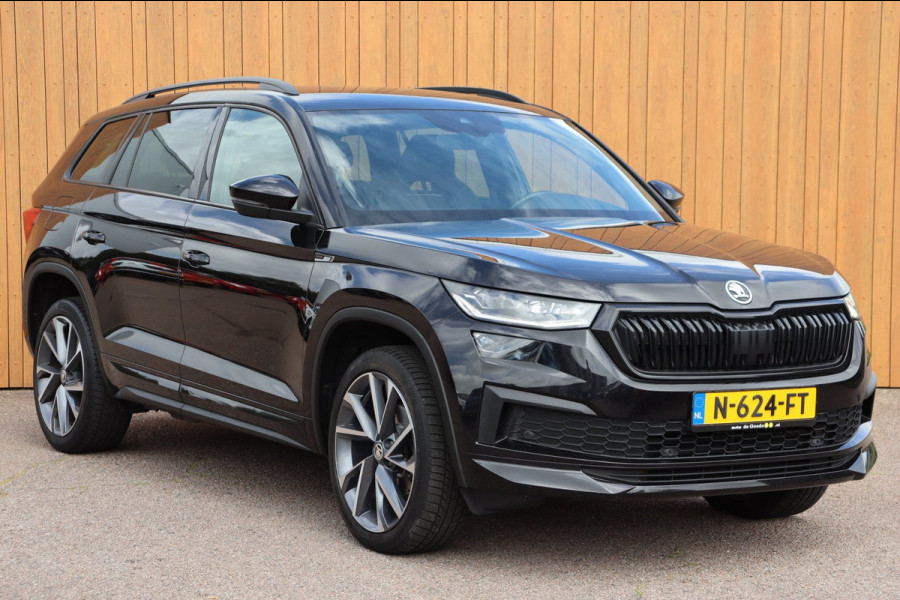 Škoda Kodiaq 1.5 TSI Sportline Business org.NL trekhaak stuurverw el.klep canton camera