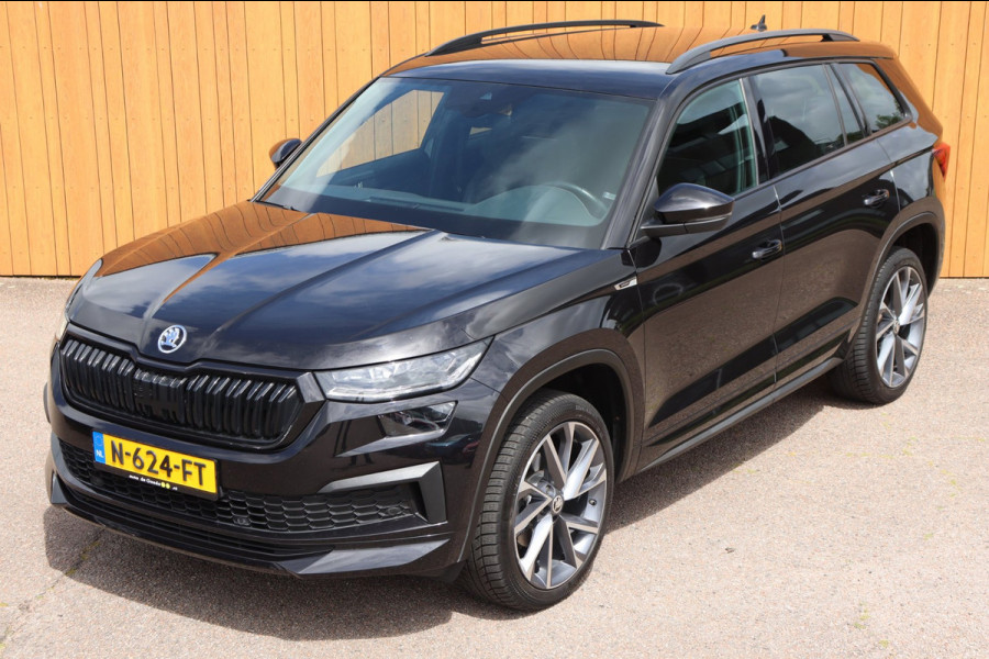 Škoda Kodiaq 1.5 TSI Sportline Business org.NL trekhaak stuurverw el.klep canton camera