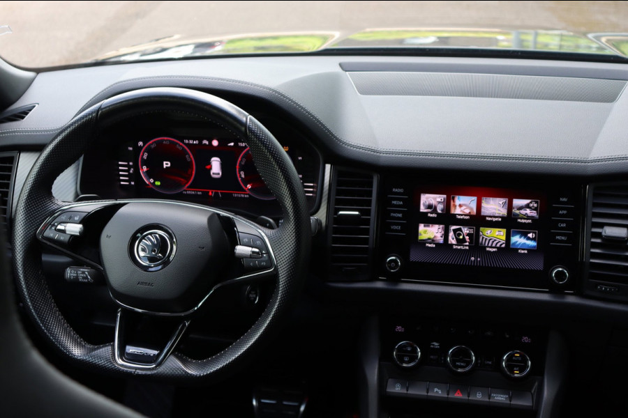 Škoda Kodiaq 1.5 TSI Sportline Business org.NL trekhaak stuurverw el.klep canton camera