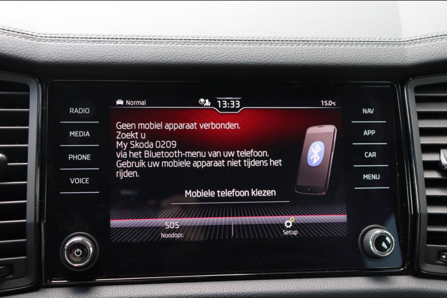 Škoda Kodiaq 1.5 TSI Sportline Business org.NL trekhaak stuurverw el.klep canton camera