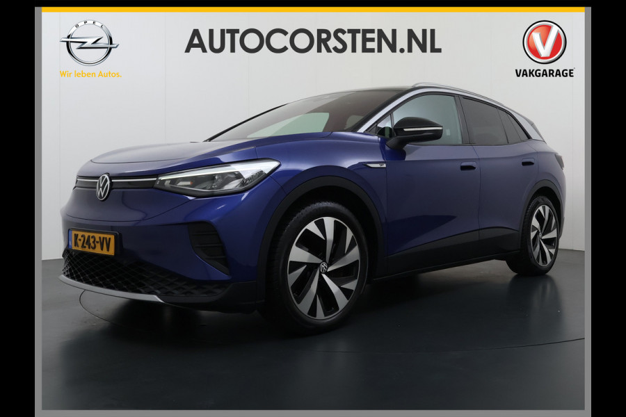 Volkswagen ID.4 1st 82kWh SOH 89,4% Trekhaak Warmtepomp Navi Ecc Camera Stoel+Stuurverwarming Apple Carplay Android Auto Pdc Lmv 20" Privacy Glas Led Isofix Voorruitverwarming DAB Rijstrooksensor 1.000KG Trekgewicht 1e Eigenaar Dealeronderhouden Origineel Nederlandse Auto