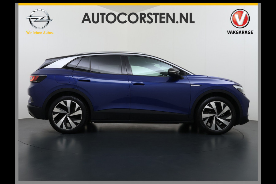 Volkswagen ID.4 1st 82kWh SOH 89,4% Trekhaak Warmtepomp Navi Ecc Camera Stoel+Stuurverwarming Apple Carplay Android Auto Pdc Lmv 20" Privacy Glas Led Isofix Voorruitverwarming DAB Rijstrooksensor 1.000KG Trekgewicht 1e Eigenaar Dealeronderhouden Origineel Nederlandse Auto