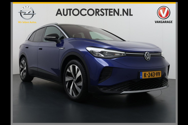 Volkswagen ID.4 1st 82kWh SOH 89,4% Trekhaak Warmtepomp Navi Ecc Camera Stoel+Stuurverwarming Apple Carplay Android Auto Pdc Lmv 20" Privacy Glas Led Isofix Voorruitverwarming DAB Rijstrooksensor 1.000KG Trekgewicht 1e Eigenaar Dealeronderhouden Origineel Nederlandse Auto