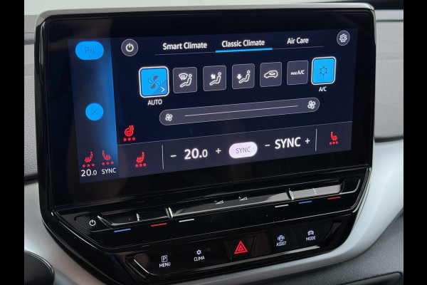 Volkswagen ID.4 1st 82kWh SOH 89,4% Trekhaak Warmtepomp Navi Ecc Camera Stoel+Stuurverwarming Apple Carplay Android Auto Pdc Lmv 20" Privacy Glas Led Isofix Voorruitverwarming DAB Rijstrooksensor 1.000KG Trekgewicht 1e Eigenaar Dealeronderhouden Origineel Nederlandse Auto