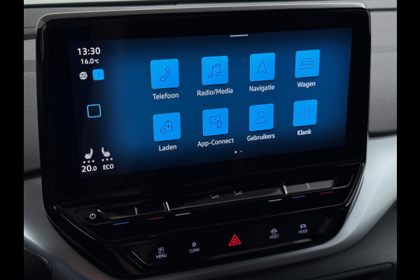 Volkswagen ID.4 1st 82kWh SOH 89,4% Trekhaak Warmtepomp Navi Ecc Camera Stoel+Stuurverwarming Apple Carplay Android Auto Pdc Lmv 20" Privacy Glas Led Isofix Voorruitverwarming DAB Rijstrooksensor 1.000KG Trekgewicht 1e Eigenaar Dealeronderhouden Origineel Nederlandse Auto