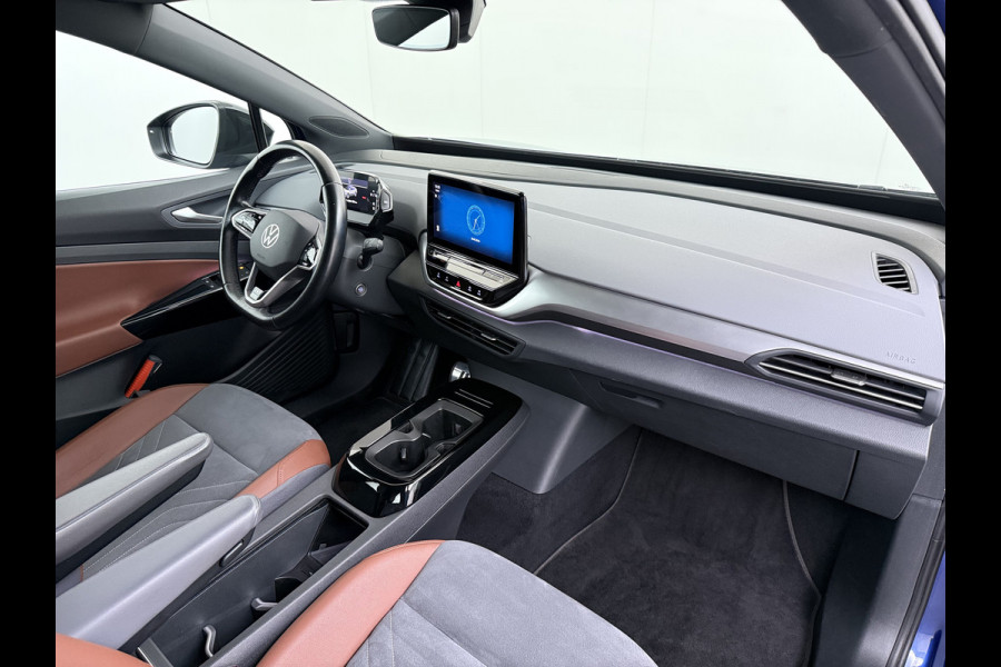 Volkswagen ID.4 1st 82kWh SOH 89,4% Trekhaak Warmtepomp Navi Ecc Camera Stoel+Stuurverwarming Apple Carplay Android Auto Pdc Lmv 20" Privacy Glas Led Isofix Voorruitverwarming DAB Rijstrooksensor 1.000KG Trekgewicht 1e Eigenaar Dealeronderhouden Origineel Nederlandse Auto