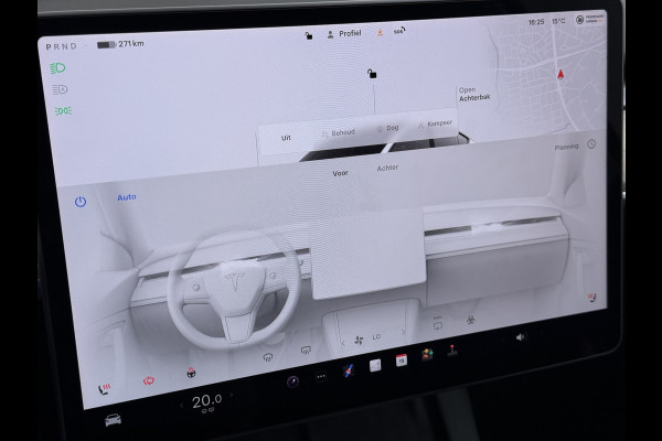 Tesla Model Y RWD 300PK LFP Accu SOH 92,5% Trekhaak Warmtepomp Leder Navi Ecc Adap.Cruise Panoramadak Camera's Stuur+Stoelverwarming Led Traffic-Aware Cruise Control Toybox Elek.Achterklep 1.600KG Trekgewicht 1e Eigenaar Origineel Nederlandse Auto