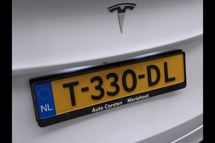 Tesla Model Y RWD 300PK LFP Accu SOH 92,5% Trekhaak Warmtepomp Leder Navi Ecc Adap.Cruise Panoramadak Camera's Stuur+Stoelverwarming Led Traffic-Aware Cruise Control Toybox Elek.Achterklep 1.600KG Trekgewicht 1e Eigenaar Origineel Nederlandse Auto