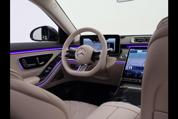 Mercedes-Benz S-Klasse 350d LANG AMG-LINE 286 PK + BUSINESS CLASS PAKKET | MASSAGE V+A | 3D DISPLAY | BURMESTER | SOFT-CLOSE | PANORAMA | LASER LIGHT