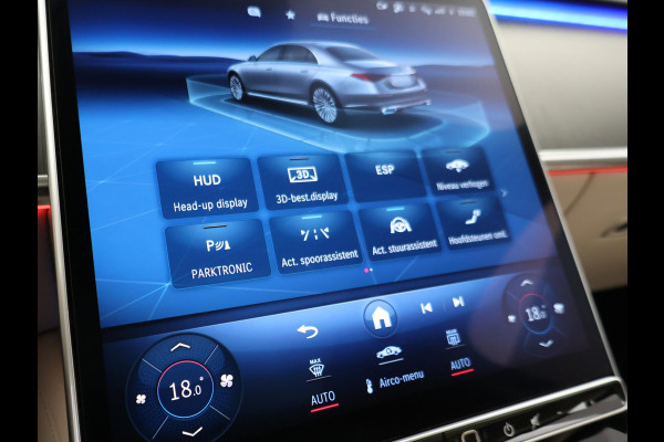 Mercedes-Benz S-Klasse 350d LANG AMG-LINE 286 PK + BUSINESS CLASS PAKKET | MASSAGE V+A | 3D DISPLAY | BURMESTER | SOFT-CLOSE | PANORAMA | LASER LIGHT