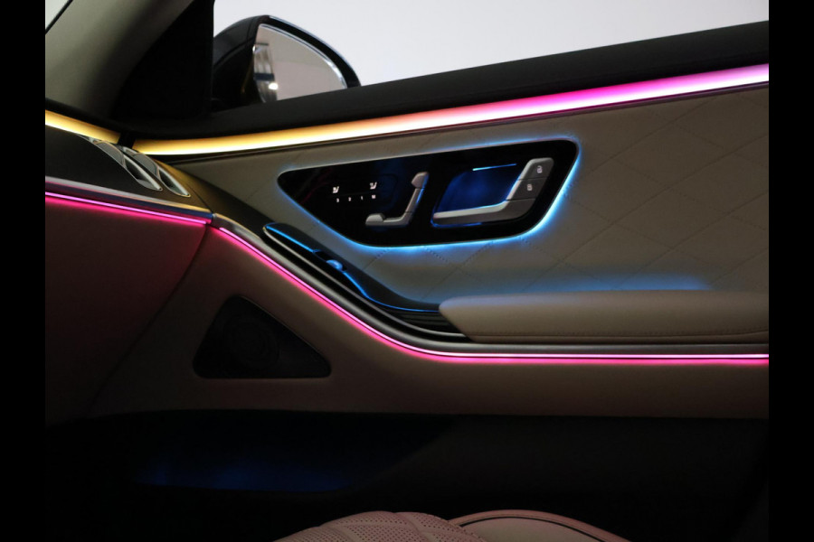 Mercedes-Benz S-Klasse 350d LANG AMG-LINE 286 PK + BUSINESS CLASS PAKKET | MASSAGE V+A | 3D DISPLAY | BURMESTER | SOFT-CLOSE | PANORAMA | LASER LIGHT
