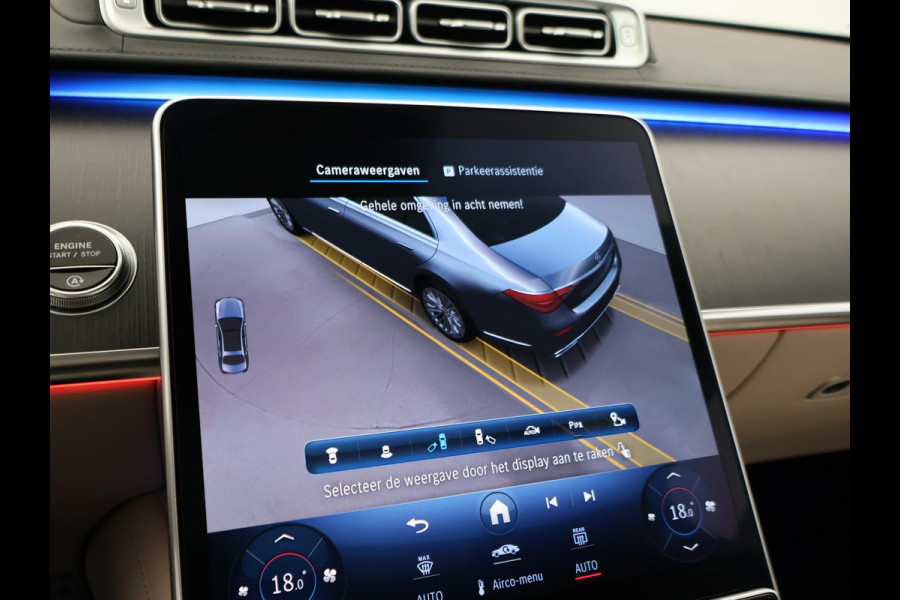 Mercedes-Benz S-Klasse 350d LANG AMG-LINE 286 PK + BUSINESS CLASS PAKKET | MASSAGE V+A | 3D DISPLAY | BURMESTER | SOFT-CLOSE | PANORAMA | LASER LIGHT
